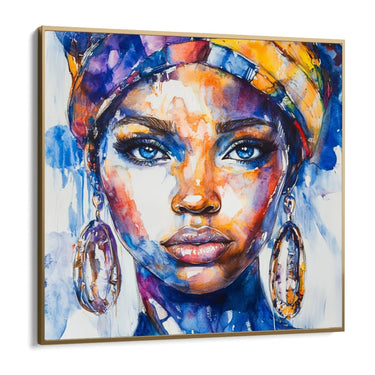 Quadro Stampa su Tela La notte negli occhi - CupidoDesign