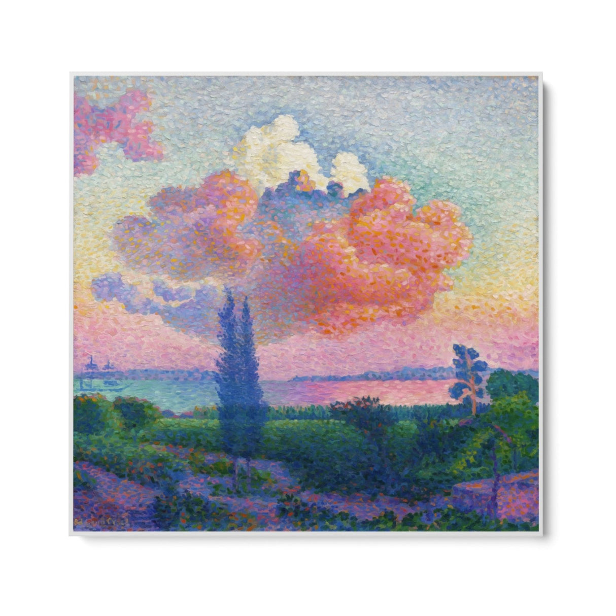 Ružičasta nuvola, Henri-Edmond Cross (1896.)