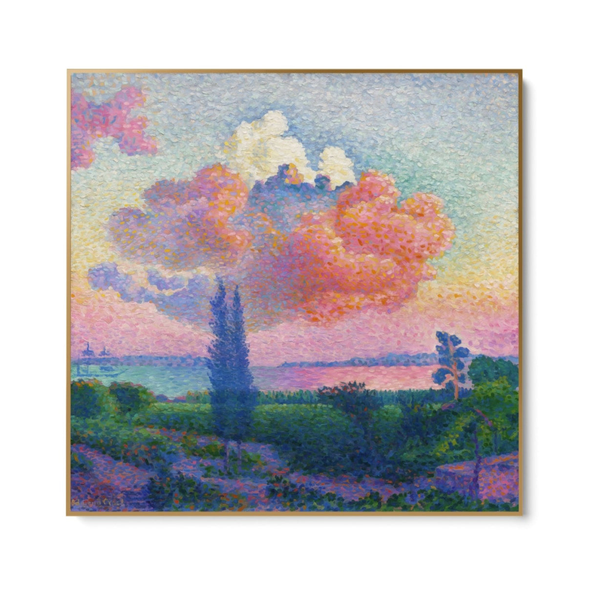 A rózsaszín nuvola, Henri-Edmond Cross (1896)