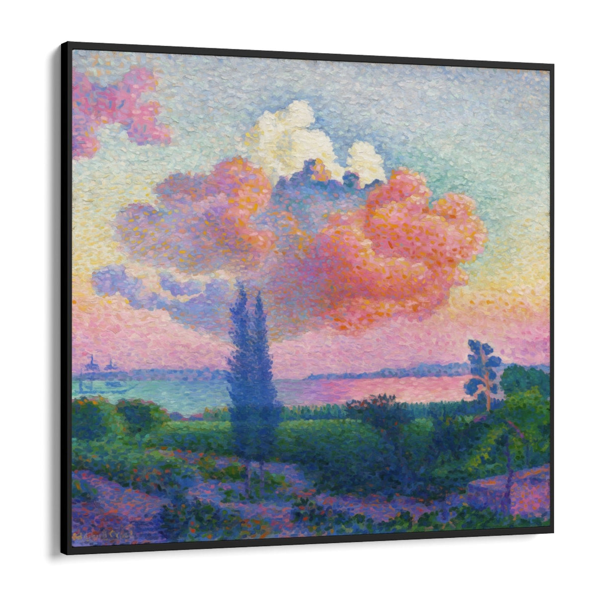 Rožinė nuvola, Henri-Edmond Cross (1896)