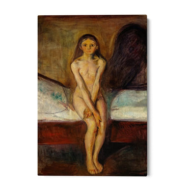 Quadro Stampa su Tela La Pubertà, Edvard Munch - CupidoDesign