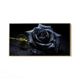 Die schwarze Rose 50x100cm