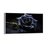 Die schwarze Rose 50x100cm