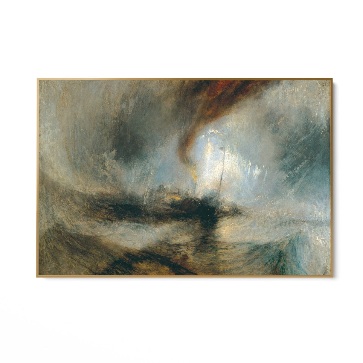 La tempesta di neve, William Turner - CupidoDesign