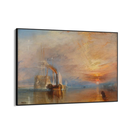 Quadro Stampa su Tela La valorosa Téméraire, William Turner - CupidoDesign