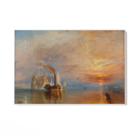 Quadro Stampa su Tela La valorosa Téméraire, William Turner - CupidoDesign