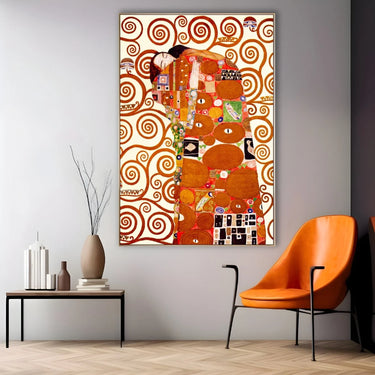 Quadro Stampa su Tela L'abbraccio di klimt - CupidoDesign
