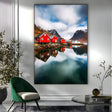 Quadro Stampa su Tela Lago scandinavo - CupidoDesign