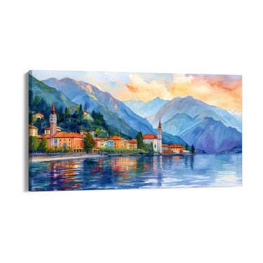 Quadro Stampa su Tela Laguna Incantata - CupidoDesign