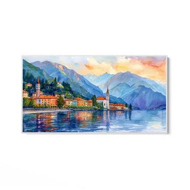 Quadro Stampa su Tela Laguna Incantata - CupidoDesign