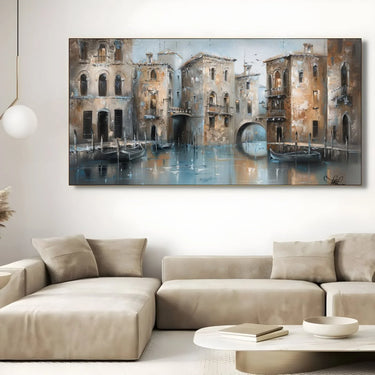 Quadro Stampa su Tela Laguna Mistica - CupidoDesign