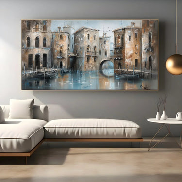 Quadro Stampa su Tela Laguna Mistica - CupidoDesign