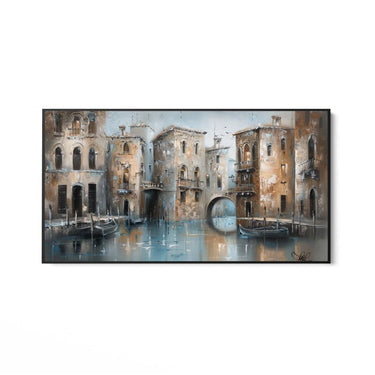 Quadro Stampa su Tela Laguna Mistica - CupidoDesign