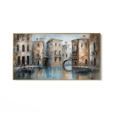 Quadro Stampa su Tela Laguna Mistica - CupidoDesign