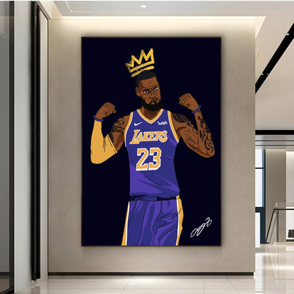 Lakers 23 Grafiti