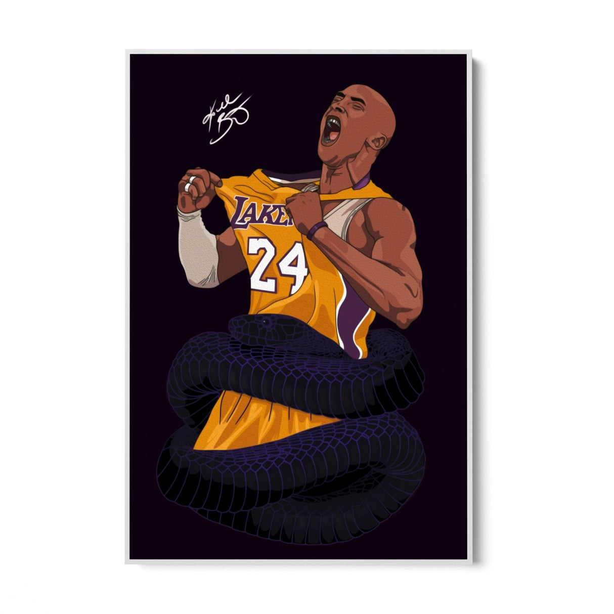 Lakers 24 Graffitis