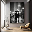 Quadro Stampa su Tela L'amore in bianco e nero - CupidoDesign