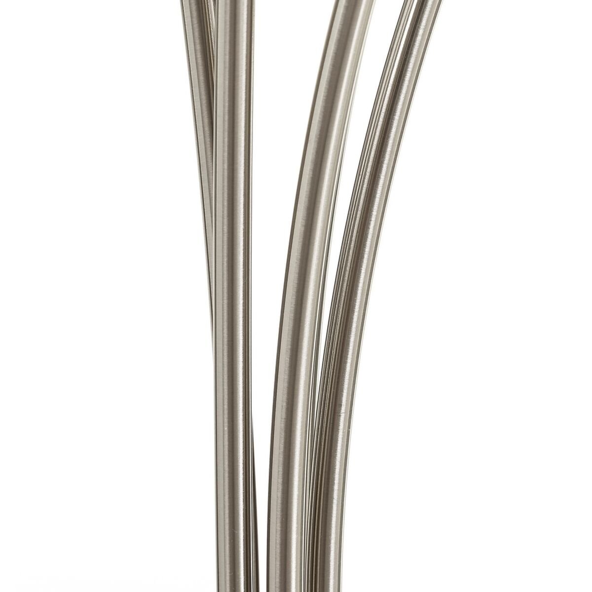 Tischlampe 78 x 21,5 x 98 cm Grauer Metallmarmor
