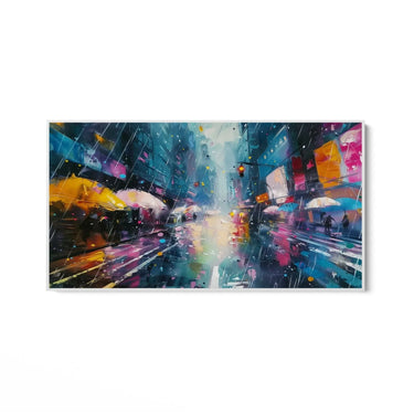 Quadro Stampa su Tela Lampo d'acqua - CupidoDesign