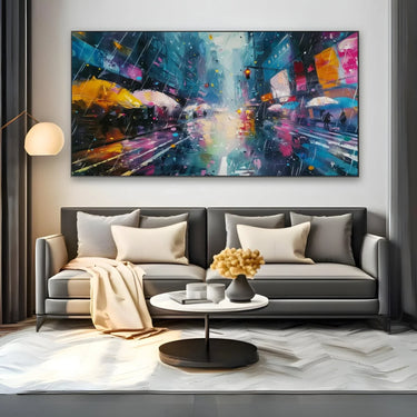 Quadro Stampa su Tela Lampo d'acqua - CupidoDesign