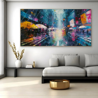 Quadro Stampa su Tela Lampo d'acqua - CupidoDesign