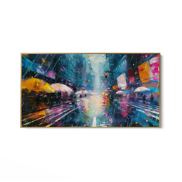 Quadro Stampa su Tela Lampo d'acqua - CupidoDesign