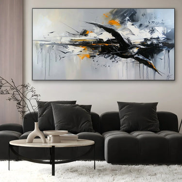 Quadro Stampa su Tela Lampo di Rondine - CupidoDesign