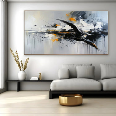 Quadro Stampa su Tela Lampo di Rondine - CupidoDesign
