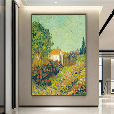 Quadro Stampa su Tela Landscape II 1925-1928, Vincent Van Gogh - CupidoDesign