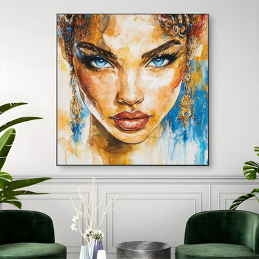 Quadro Stampa su Tela L'anima riflessa - CupidoDesign
