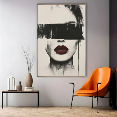 Quadro Stampa su Tela L'Anima Velata - CupidoDesign