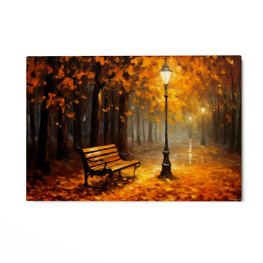 Quadro Stampa su Tela La Panchina dell'Amore - CupidoDesign