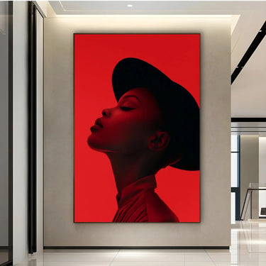 Quadro Stampa su Tela L'Armonia dell'Espressione - CupidoDesign