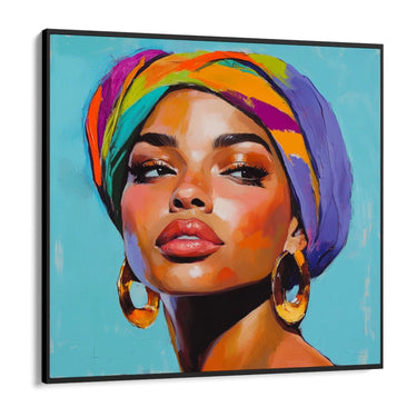 Quadro Stampa su Tela L’attimo di un viso - CupidoDesign