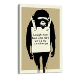 Laugh Now, Banksy - CupidoDesign