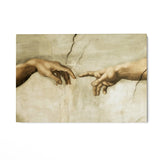 Michelangelo's hands