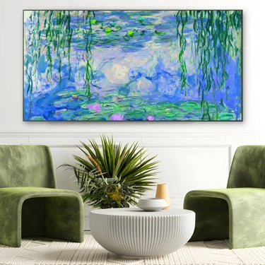 Quadro Stampa su Tela Le ninfee - Claude monet - CupidoDesign
