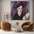 Quadro Stampa su Tela L'Ebrea, Amedeo Modigliani - CupidoDesign