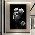 Quadro Stampa su Tela Legami Floreali - CupidoDesign