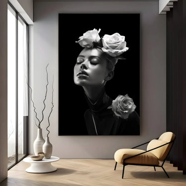 Quadro Stampa su Tela Legami Floreali - CupidoDesign