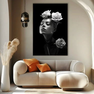 Quadro Stampa su Tela Legami Floreali - CupidoDesign