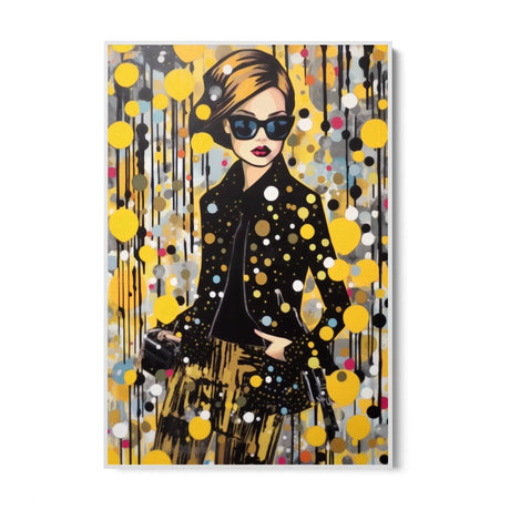 Quadro Stampa su Tela L'Eleganza Brillante - CupidoDesign