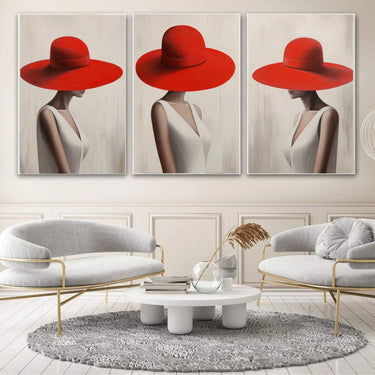 Quadro Stampa su Tela L'Enigma dell'Orlo - CupidoDesign