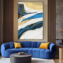 Quadro Stampa su Tela Lentiggini dorate 120x80cm Con cornice Nera - CupidoDesign