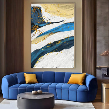 Quadro Stampa su Tela Lentiggini dorate 120x80cm Con cornice Nera - CupidoDesign