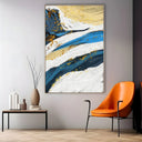 Quadro Stampa su Tela Lentiggini dorate 120x80cm Con cornice Nera - CupidoDesign