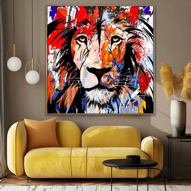 Leone di colori - CupidoDesign