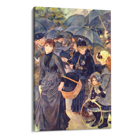 Quadro Stampa su Tela Les Parapluies, Pierre-Auguste Renoir - CupidoDesign