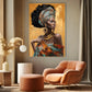 Quadro Stampa su Tela L'esplosione di stile - CupidoDesign