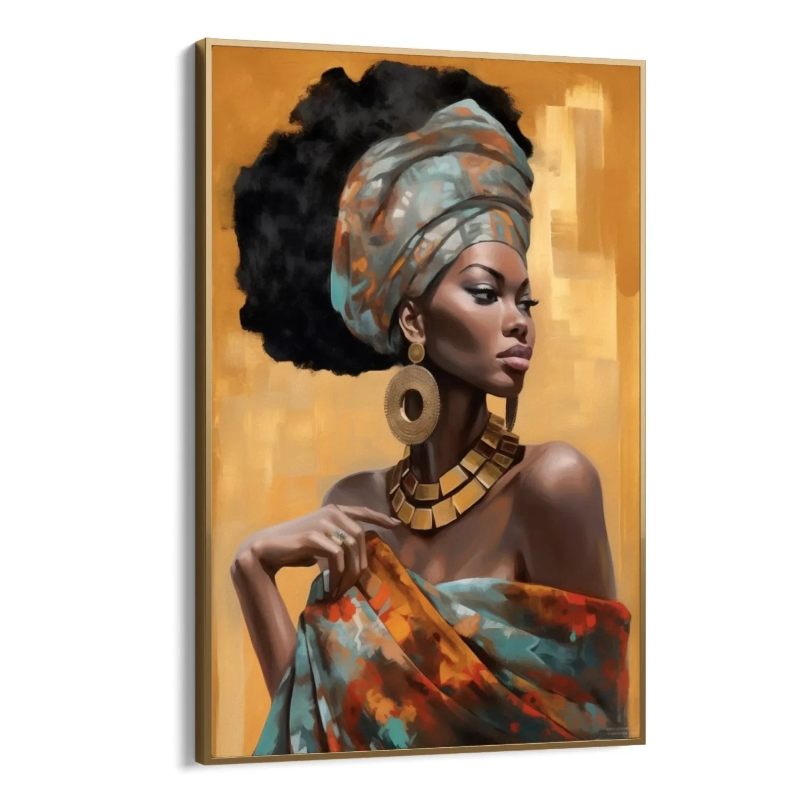 Quadro Stampa su Tela L'esplosione di stile - CupidoDesign